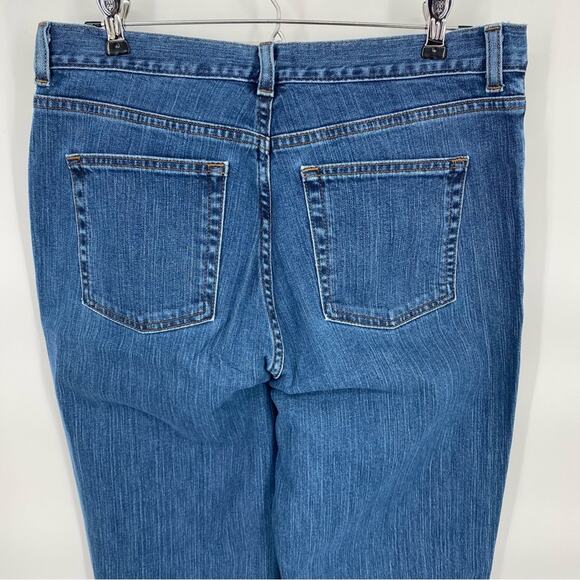 L.L. Bean Woman’s Vintage Jeans Classic Cut Slightly Tapered Leg 12 - Picture 6 of 6